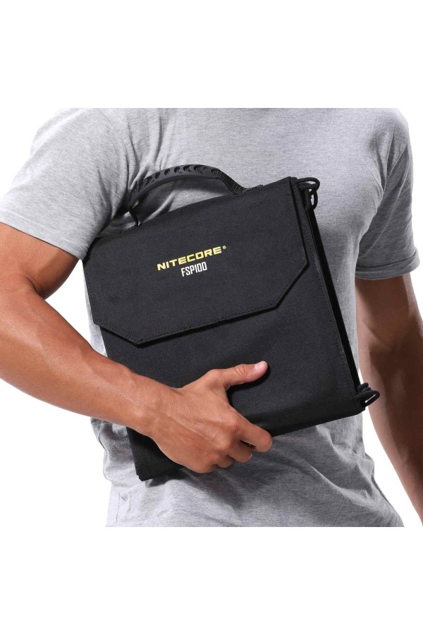 FSP100 NITECORE : Vu porté plié