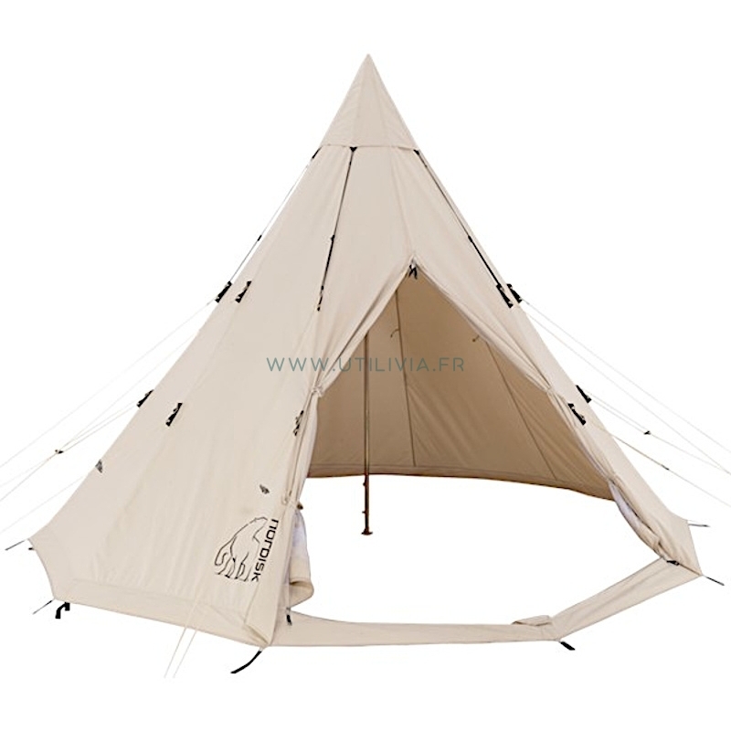 ALFHEIM NORDISK - 12,6 m² : Tente en polycoton - Forme tipi - 6 places - 11,8 kg