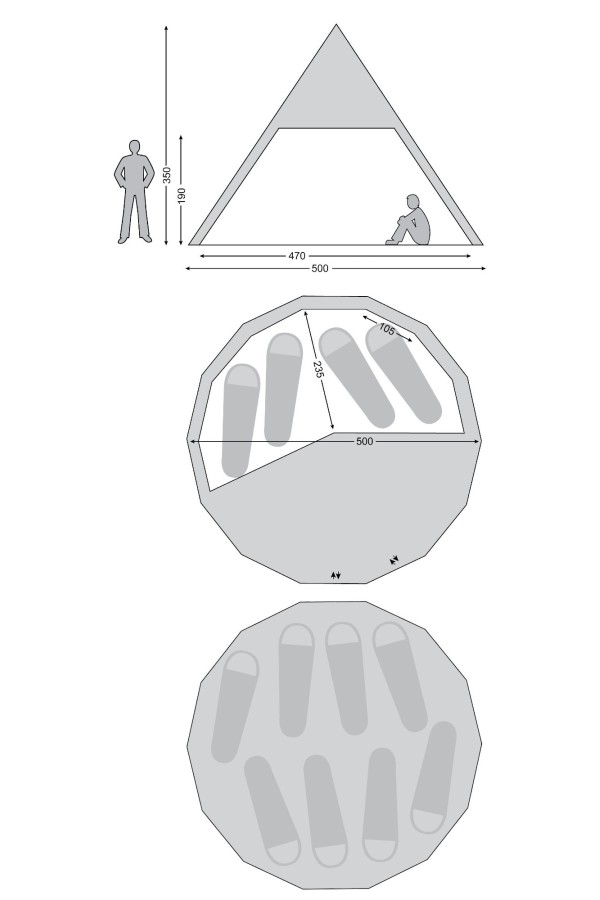 ALFHEIM NORDISK - 19,6 m² : Dimensions