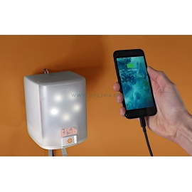 NOWLIGHT : Chargement d'un mobile - Marque Deciwatt NOWLIGHT : Chargement d'un mobile - Marque Deciwatt