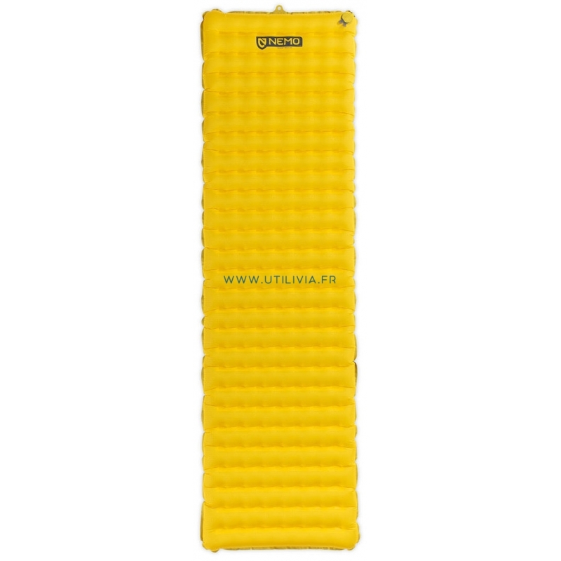 TENSOR INSULTAED REGULAR : Matelas de randonnée utlra-léger - 183 cm par 51 cm - Version 4 saisons - -7 à -12°C - Marque NEMO TENSOR INSULTAED REGULAR : Matelas de randonnée utlra-léger - 183 cm par 51 cm - Version 4 saisons - -7 à -12°C - Marque NEMO