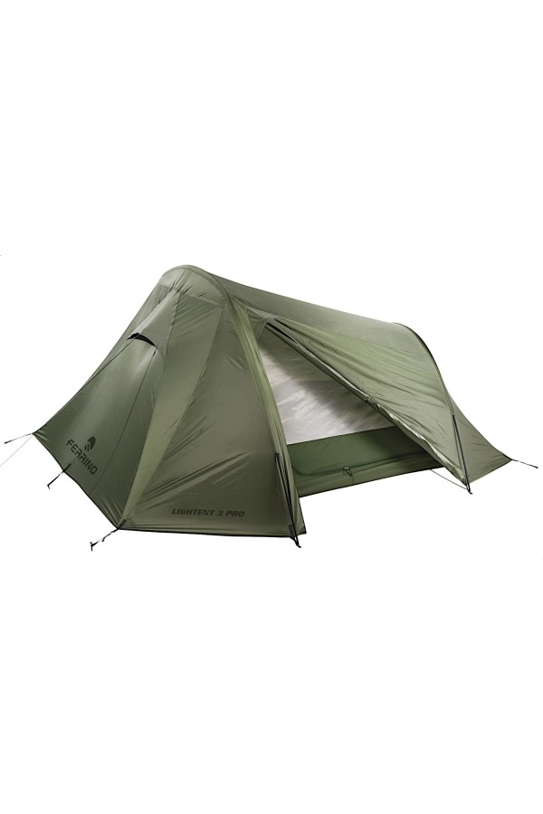 FERRINO LIGHTENT 3 PRO - Couleur verte : Vue de la moustiquaire - Ferrino
