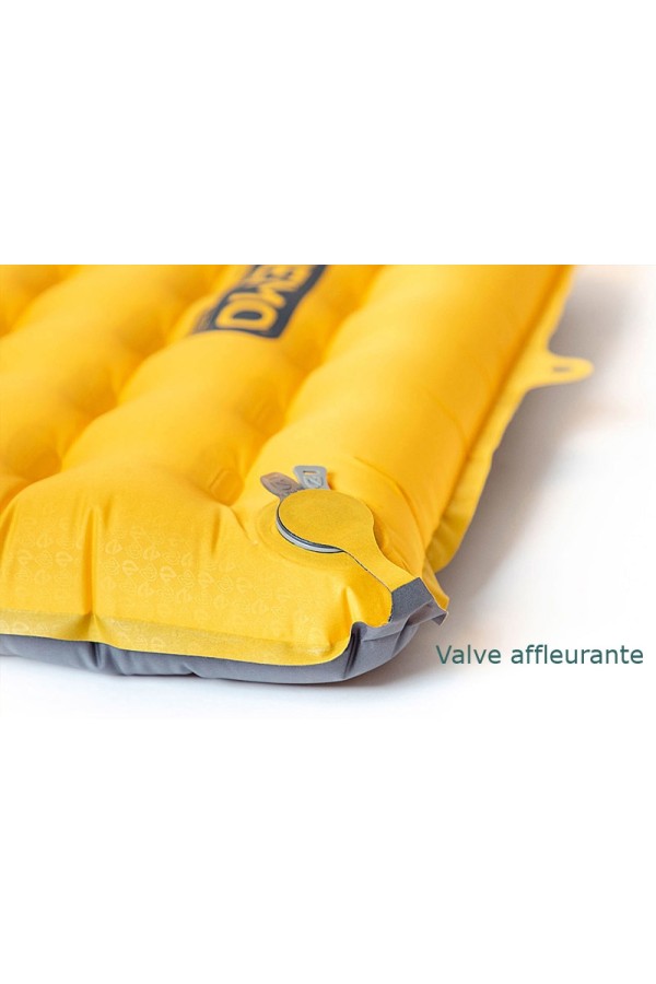 TENSOR INSULATED REGULAR : Matelas de randonnée - Valve affleurante - Marque NEMO