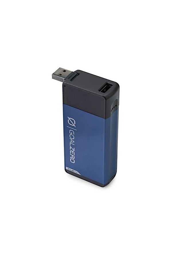 FLIP 24 - Couleur bleue : Vue prise USB - Goal Zero