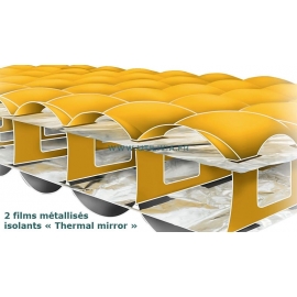 TENSOR INSULATED REGULAR : 2 films métallisés isolants - Thermal mirror - Marque NEMO TENSOR INSULATED REGULAR : 2 films métallisés isolants - Thermal mirror - Marque NEMO