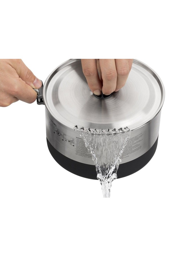 SIGMA POT - 2,7  litres : Popote - Inox - Usage de la passoire - Marque Sea to Summit