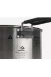 SIGMA POT - 2,7 litres : Popote - Inox - Verrouillage de la poignée - Marque Sea to Summit