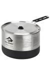 SIGMA POT - 3,7  litres : Popote - Inox - Vue autre côté - Marque Sea to Summit