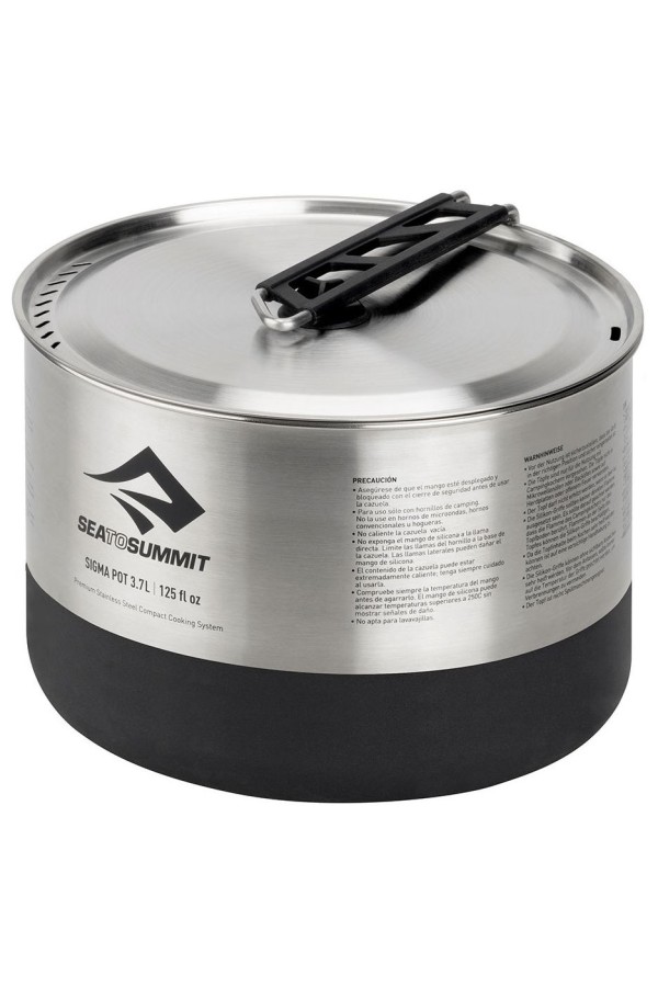 SIGMA POT - 3,7 litres : Popote - Inox - Poignée refermée - Marque Sea to Summit
