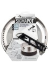 SIGMA POT - 3,7  litres : Popote - Inox - Vue de dessus - Marque Sea to Summit
