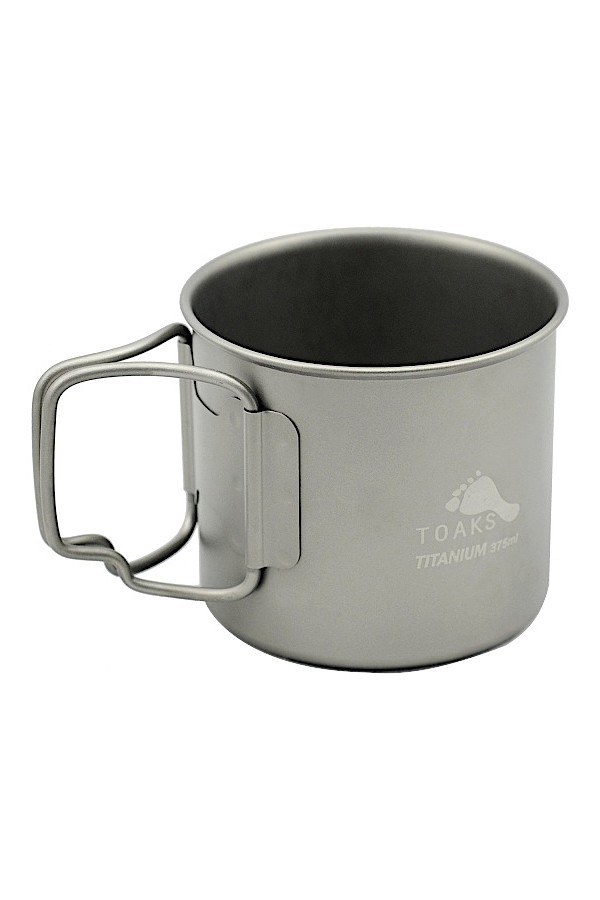 TASSE EN TITANE 375 ml : Avec anses - 49 grammes - Toaks.
