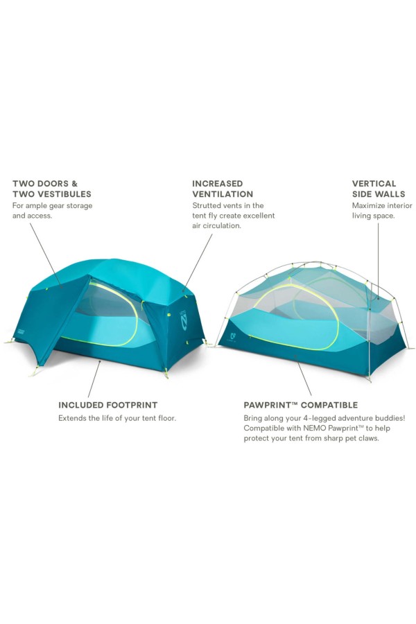 NEMO AURORA 2P : Caractéristiques - Marque  Nemo