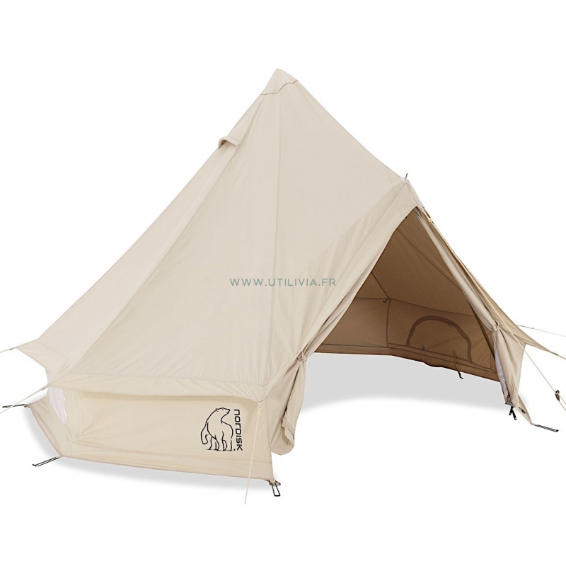 ASGARD NORDISK - 12,6 m² : Tente en polycoton - Forme tipi - 6 places - 16 kg