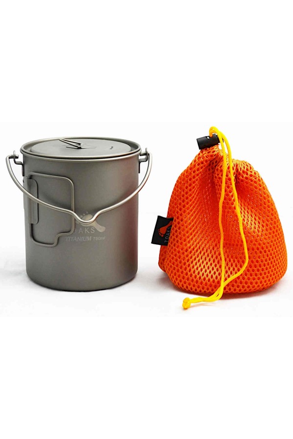 POPOTE EN TITANE  750 ml : 110 grammes - Vue de la housse -Toaks