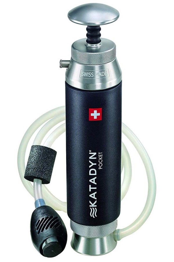 KATADYN POCKET : Filtre à eau de référence - Garanti 20 ans - 50000 litres.