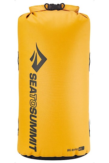 SAC ETANCHE BIG RIVER : Couleur jaune - 65 litres - 420 Deniers - Sea to Summit