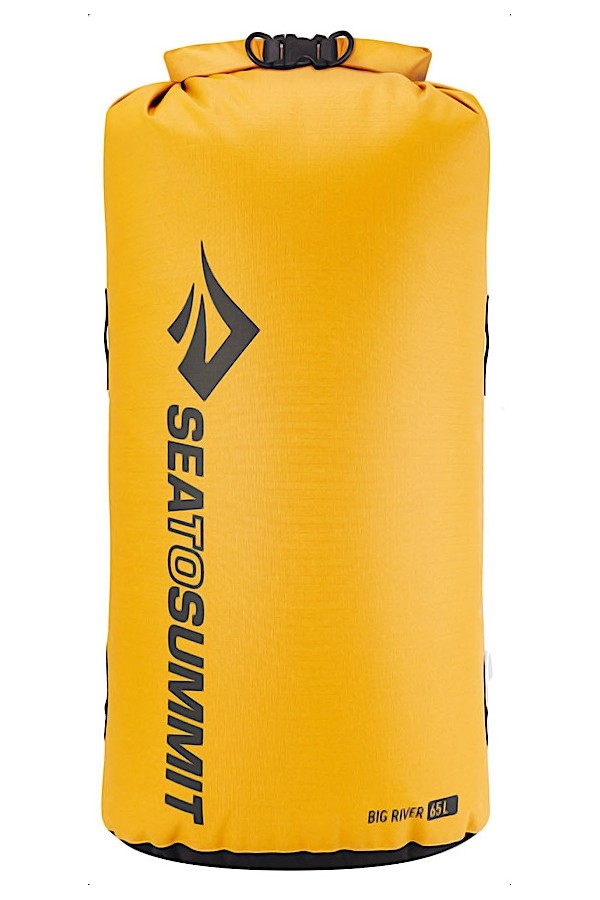 SAC ETANCHE BIG RIVER : Couleur jaune - 65 litres - 420 Deniers - Sea to Summit