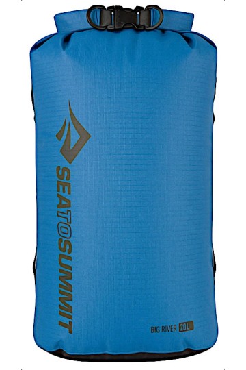 SAC ETANCHE BIG RIVER - Couleur bleue - 20 litres : 420 Deniers - Sea to Summit