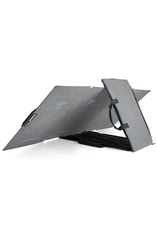 PANNEAU SOLAIRE - 110 Watts - Vue de dos - Marque EcoFlow.