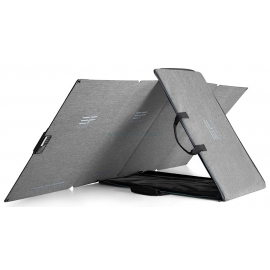 PANNEAU SOLAIRE - 160 Watts - Vue de dos - Marque EcoFlow. PANNEAU SOLAIRE - 160 Watts - Vue de dos - Marque EcoFlow.