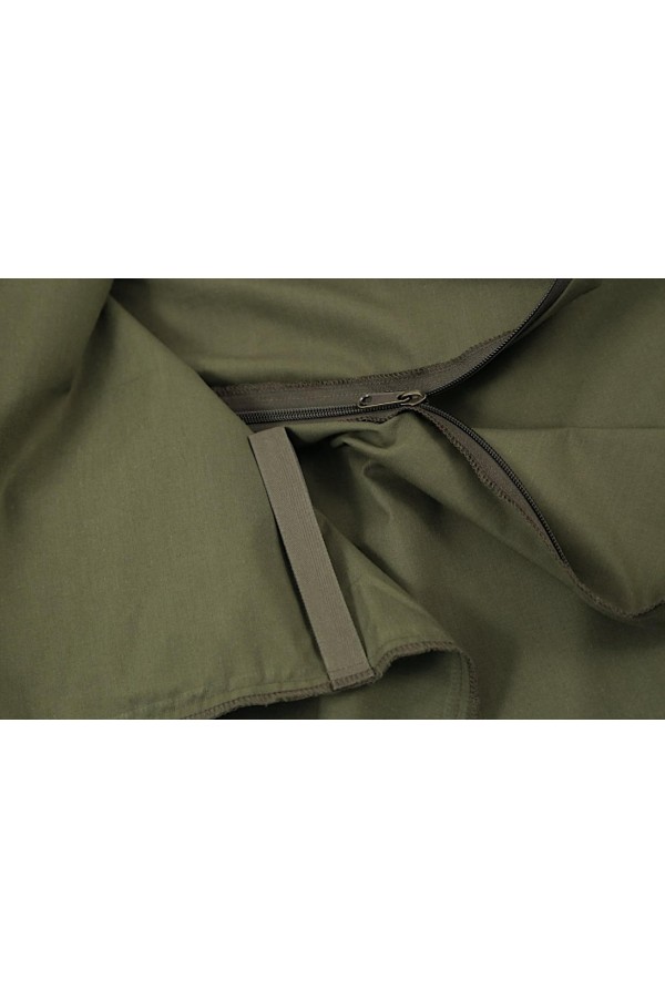 LINER - Taille M  : Drap de sac - Vue de la fermeture éclair   - Marque CARINTHIA