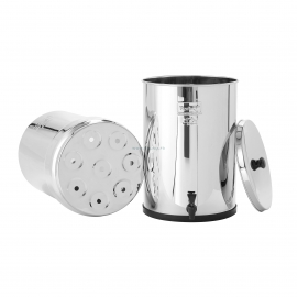 CROWN BERKEY : Filtre à eau - Ensemble des éléments - Marque Berkey (CRN8X2-BB). CROWN BERKEY : Filtre à eau - Ensemble des éléments - Marque Berkey (CRN8X2-BB).