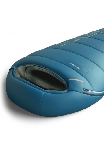 MINI : Sac de couchage 2 saisons - Température de confort de 12°C - Vue de la partie haute - Marque Husky