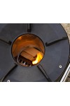 PETROMAX RF33 - Réchaud à bois portable - Vue du conduit - Marque Petromax