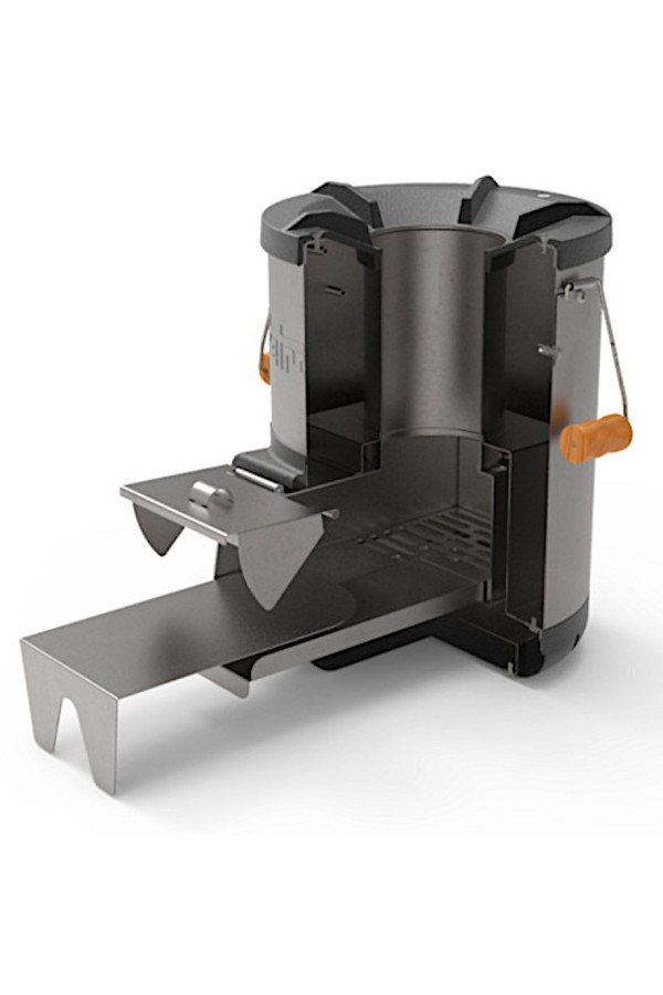 PETROMAX RF33 - Réchaud à bois portable - Vue en coupe - Marque Petromax