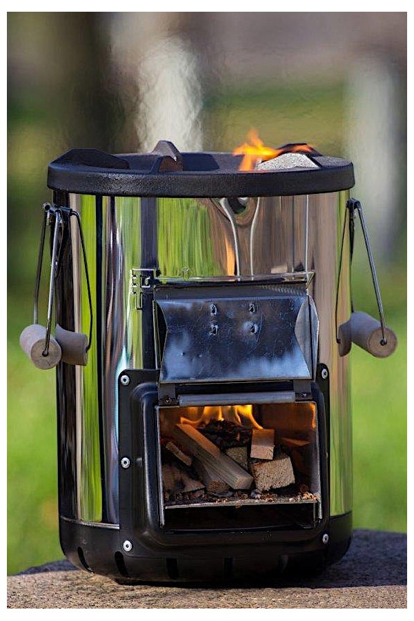 PETROMAX RF33 - Réchaud à bois portable - Vue en situation - Marque Petromax