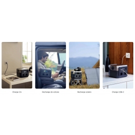 RIVER 2 MAX : Station de charge portable - 512 Wh - 4 types de recharge - Marque Ecoflow RIVER 2 MAX : Station de charge portable - 512 Wh - 4 types de recharge - Marque Ecoflow
