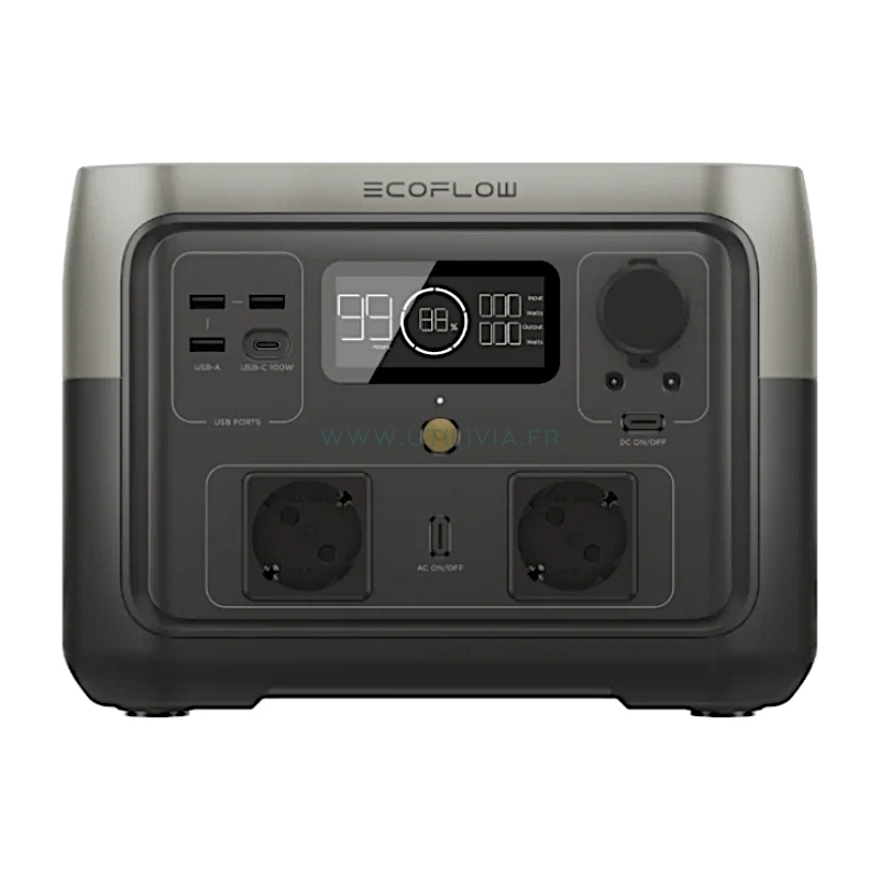 RIVER 2 MAX : Station de charge portable - 512 Wh - Marque Ecoflow RIVER 2 MAX : Station de charge portable - 512 Wh - Marque Ecoflow