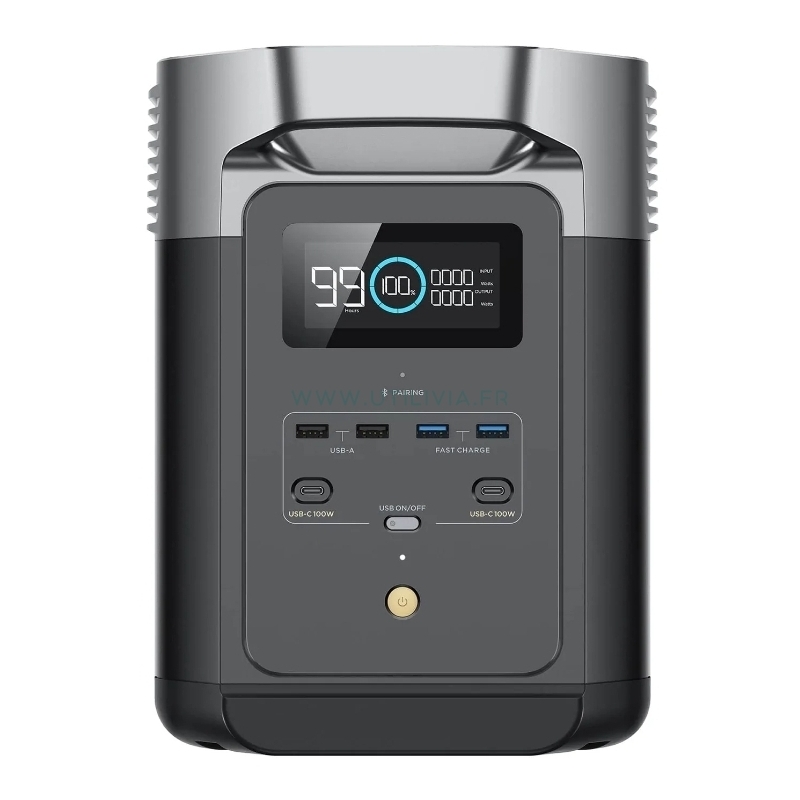 DELTA 2 ECOFLOW - Station de charge portable - 1024 Wh - Ecoflow DELTA 2 ECOFLOW - Station de charge portable - 1024 Wh - Ecoflow