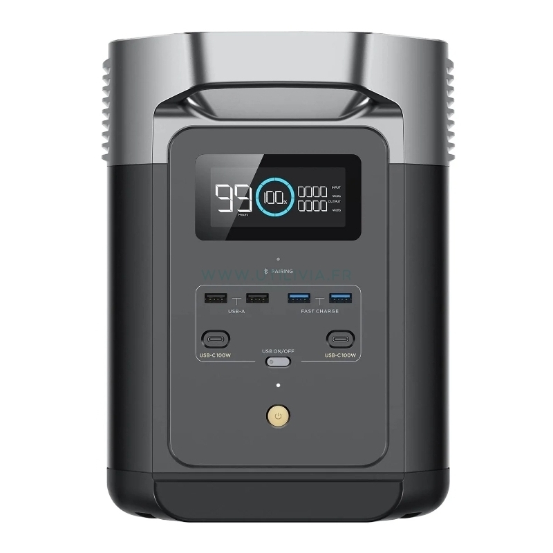 DELTA 2 ECOFLOW - Station de charge portable - 1024 Wh - Ecoflow