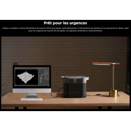 DELTA 2 ECOFLOW - Station de charge portable - 1024 Wh - Système d'alimentation de secours automatique DELTA 2 ECOFLOW - Station de charge portable - 1024 Wh - Système d'alimentation de secours automatique