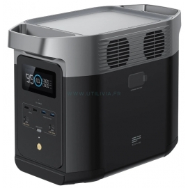 DELTA 2 ECOFLOW - Station de charge portable - 1024 Wh - Vue côté droit DELTA 2 ECOFLOW - Station de charge portable - 1024 Wh - Vue côté droit