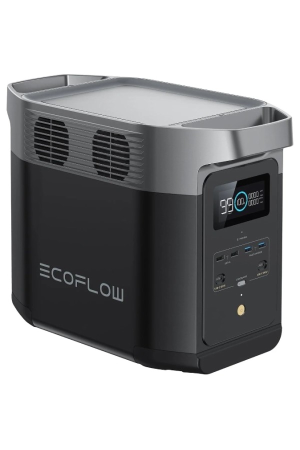 DELTA 2 ECOFLOW - Station de charge portable - 1024 Wh - Vue côté gauche