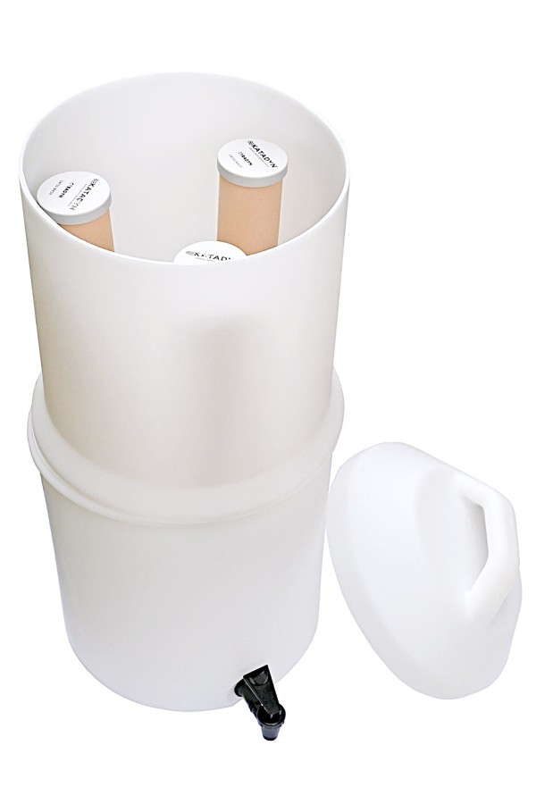 KATADYN DRIP - CERADYN  Filtre à eau - 10 litres - Filtration jusqu'à 150000 litres - Vue de dessus -    Katadyn