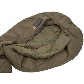 DEFENCE 4 - Taille 185  : Sac de couchage 4 saisons ultra résistant - Zoom sur doublure - Marque CARINTHIA