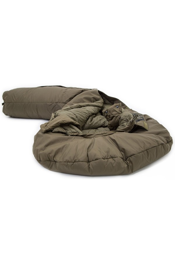 DEFENCE 6 : Sac de couchage 4 saisons ultra résistant - Ouvert - Marque CARINTHIA