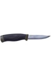 MORA COMPANION HEAVY DUTY MG C : Lame carbone - Couleur vert militaire - réf. 12210 - Marque MORAKNIV