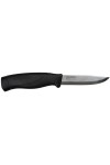 MORA COMPANION HEAVY DUTY BLACK : Lame en acier inoxydable - Couleur noire - Réf. 13158 - Marque MORAKNIV