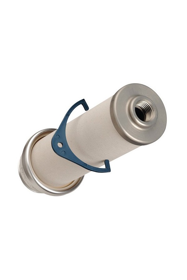 KATADYN POCKET - Contrôle de l'épaisseur de la cartouche en céramique.