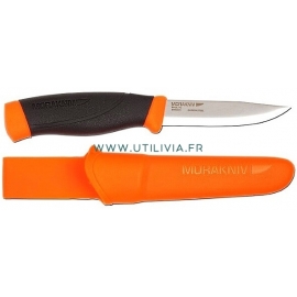 MORA COMPANION - avec son étui : Couleur orange - Marque MORAKNIV