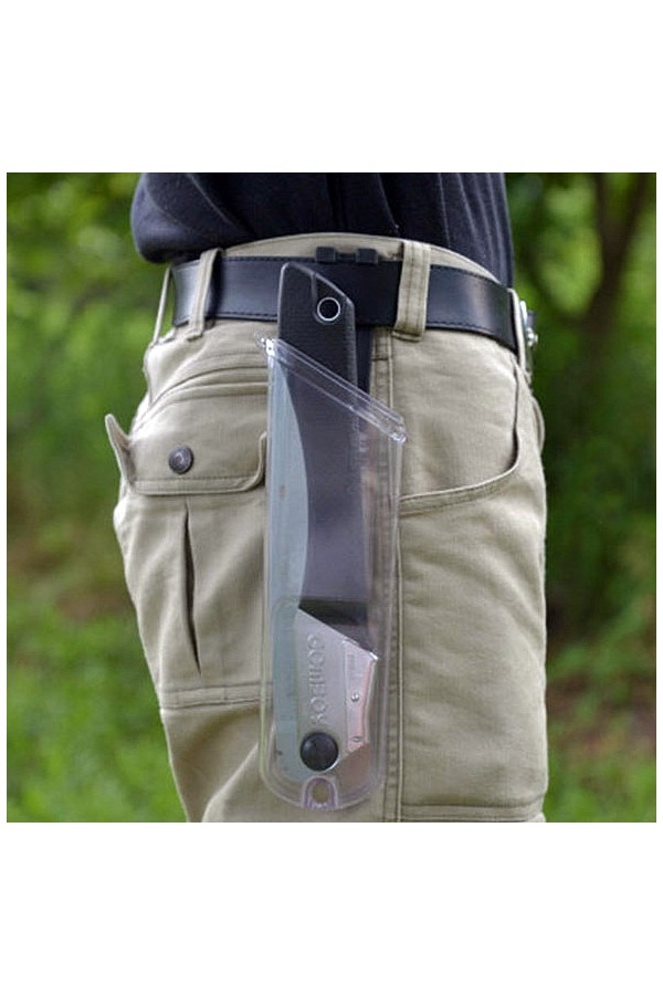 GOMBOY 240-10 : Scie bushcraft - Port de l'étui - Marque SILKY