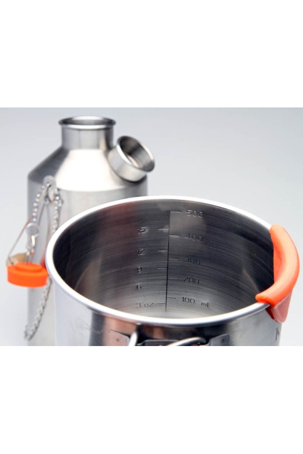Camping cups set - Tasses - Zoom sur graduation - Marque Kelly Kettle