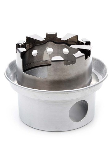 Hobo Stove Large - Accessoire poser sur la partie réchaud du Base Camp Kettle ou Scout Kettle - Marque Kelly Kettle