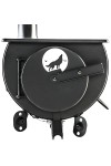 FRONTIER STOVE : Poêle à bois portable avec table de cuisson - Vue de face - Marque Anevay Stove