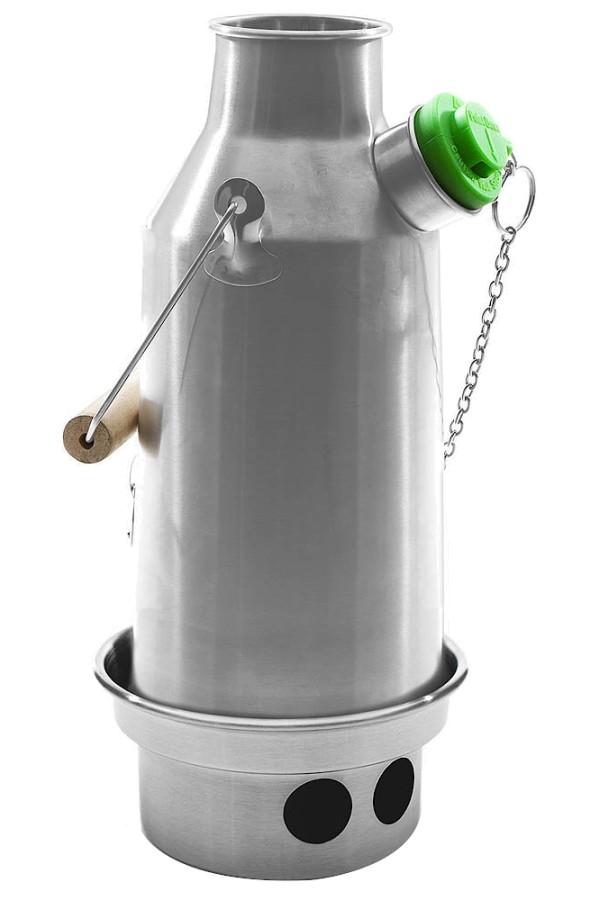 Trekker Kettle - Réchaud-bouilloire à bois - Réf. : 50004 - Marque Kelly Kettle