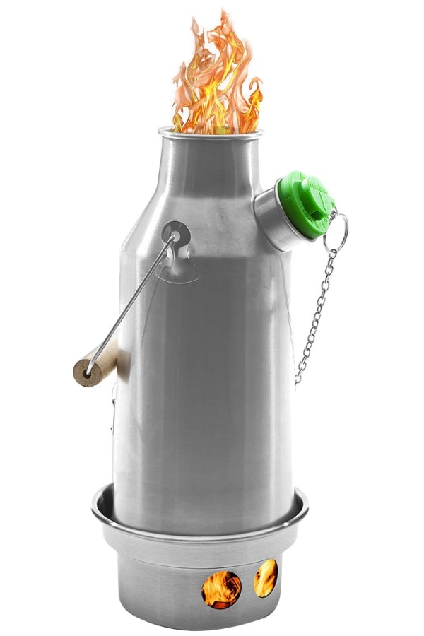 Trekker Kettle - Réchaud-bouilloire à bois - Kelly Kettle